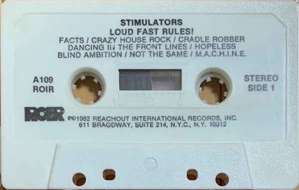 The Stimulators : Loud Fast Rules! (Cass, Album)