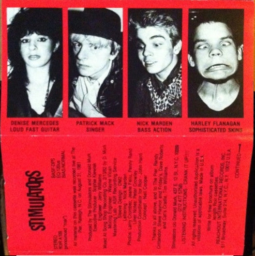 The Stimulators : Loud Fast Rules! (Cass, Album)