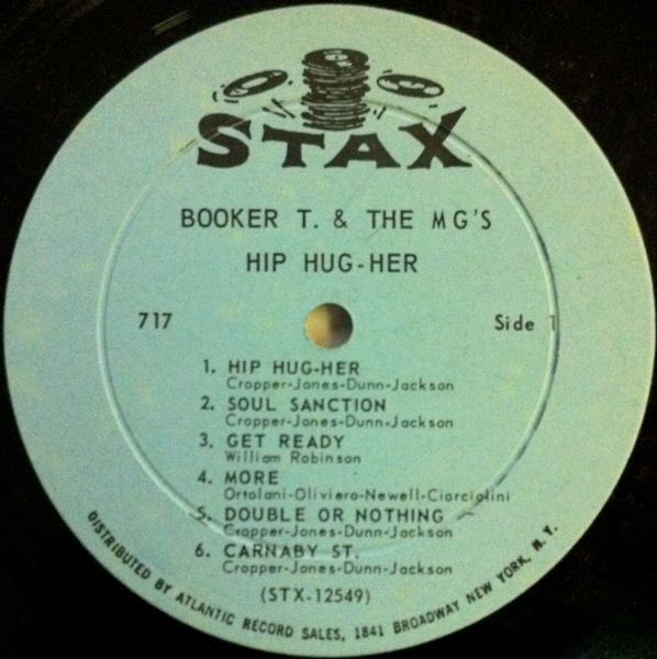 Booker T. & The MG's* : Hip Hug-Her (LP, Album, Mono)