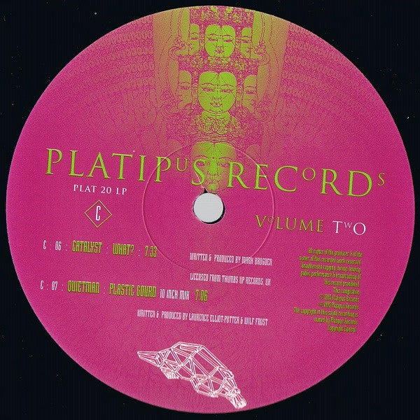 Various : Platipus Records Volume Two (2xLP, Comp)