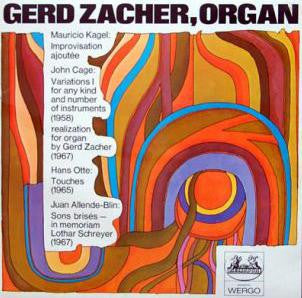 Gerd Zacher : Modern Works For Organ (LP, Album)