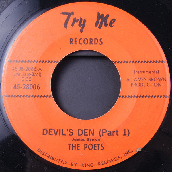 The Poets (5) : Devil's Den (7")