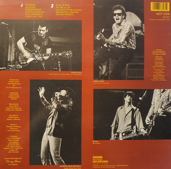 The Beat Farmers : Van Go (LP, Album)