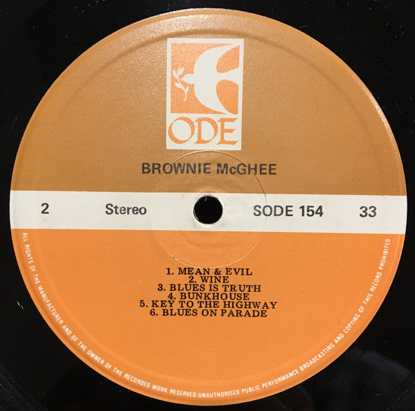 Brownie McGhee : Blues Is Truth (LP, Album)