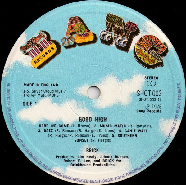 Brick : Good High (LP, Album)
