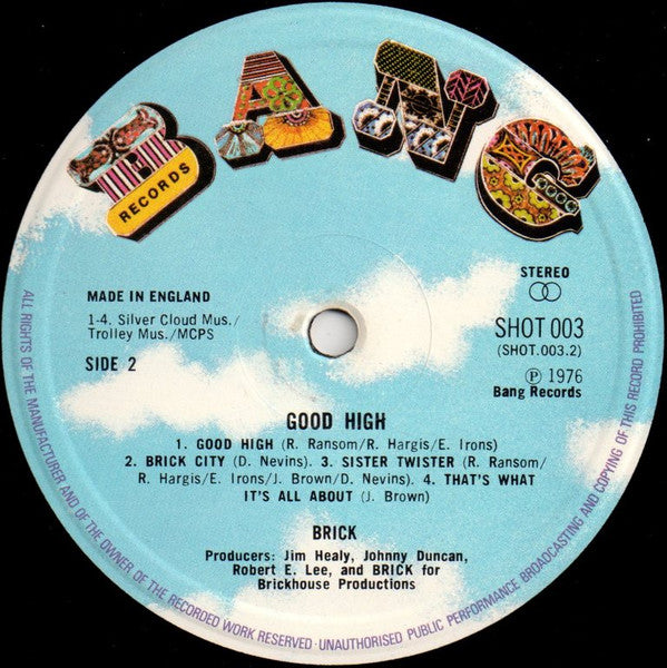 Brick : Good High (LP, Album)