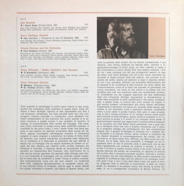 Dizzy Gillespie, Gerry Mulligan : I Giganti Del Jazz Vol. 30 (LP, Comp, Mono)