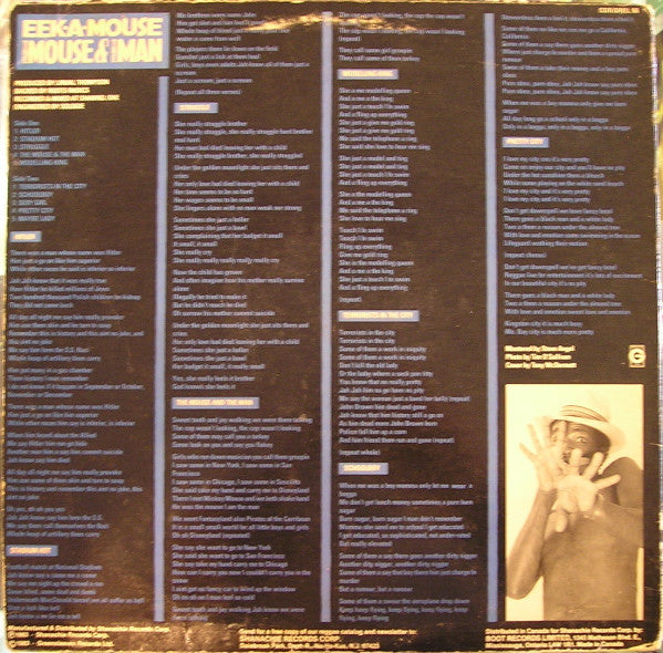 Eek-A-Mouse : The Mouse & The Man (LP, Album)