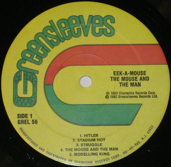 Eek-A-Mouse : The Mouse & The Man (LP, Album)