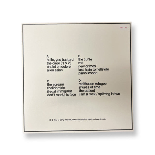 The Apostles (3) : Best Forgotten (2xLP, Comp, Ltd)