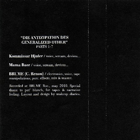Brume & Kommissar Hjuler Und Frau : Salicylat (Cass, C50)