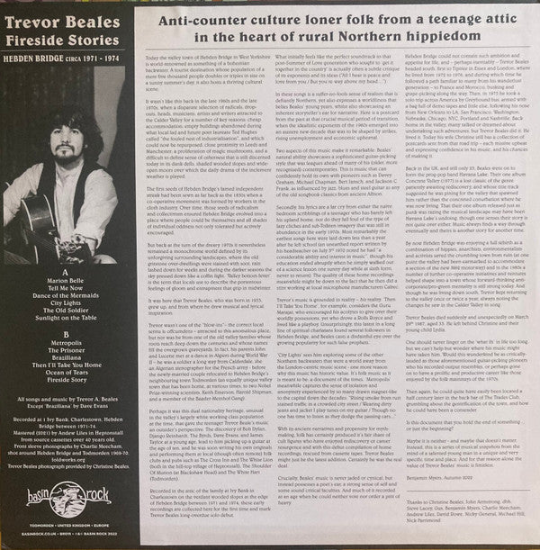 Trevor Beales : Fireside Stories (LP, Album)