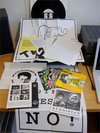The Ex & Brader Mûsîkî & Various With Herr Seele & Kamagurka : The 6 Series: 6.1 - 6.6 (Box + 6x7", Single + 12", EP)