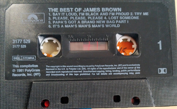 James Brown : The Best Of James Brown (Cass, Comp, Bla)