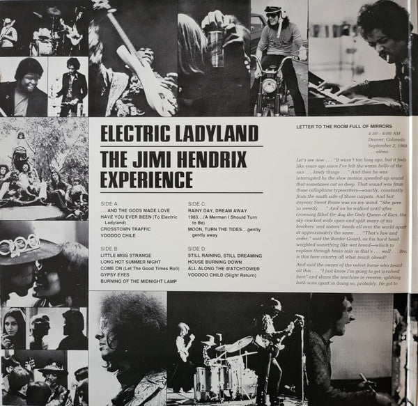 The Jimi Hendrix Experience : Electric Ladyland (2xLP, Album, Ltd, Num, RE, RM)