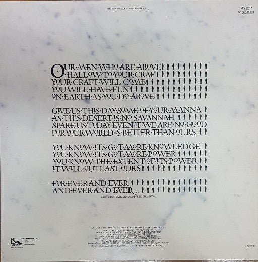 The Stranglers : (The Gospel According To) The Meninblack (LP, Album, RE, Gat)