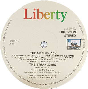 The Stranglers : (The Gospel According To) The Meninblack (LP, Album, RE, Gat)