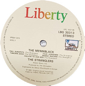 The Stranglers : (The Gospel According To) The Meninblack (LP, Album, RE, Gat)
