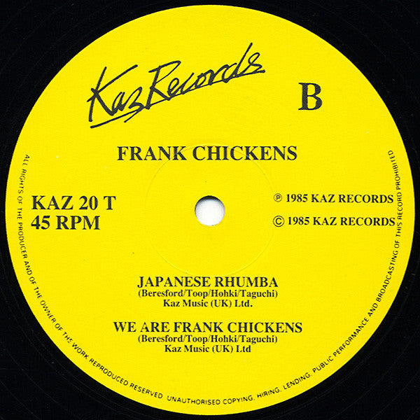 Frank Chickens : Blue Canary (12")
