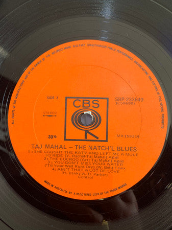 Taj Mahal : The Natch'l Blues (LP, Album)