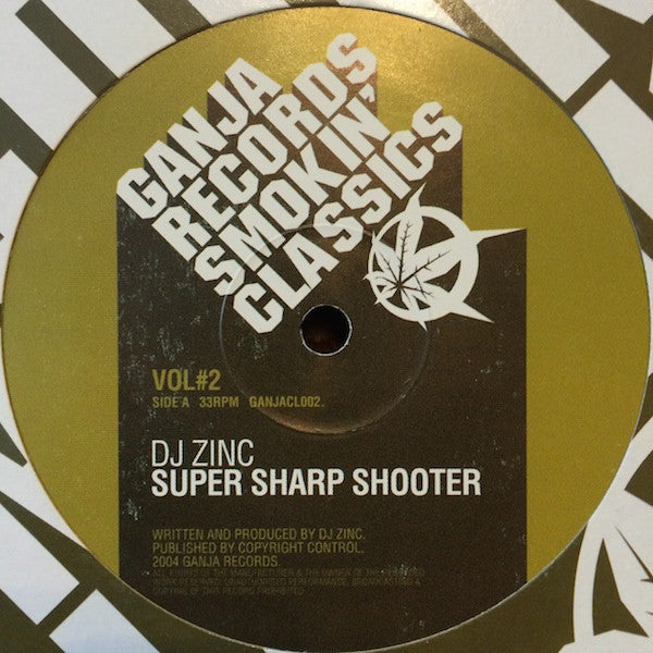 DJ Zinc : Super Sharp Shooter / So Damn Fresh (12", RP)