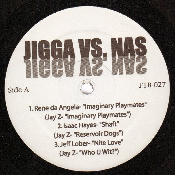 Various : Jigga Vs Nas (2xLP, Comp, Unofficial)