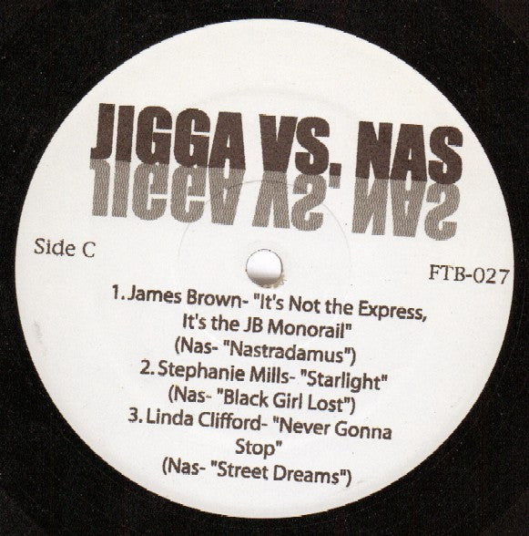 Various : Jigga Vs Nas (2xLP, Comp, Unofficial)