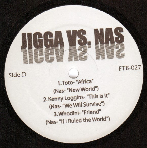 Various : Jigga Vs Nas (2xLP, Comp, Unofficial)
