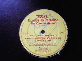 Exodus To Paradise : Rock It (Lee Coombs Remix) (12")