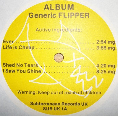 Flipper : Album Generic Flipper (LP, Album)