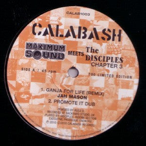 Jah Mason : Ganja For Life (Remix) (10", Ltd)