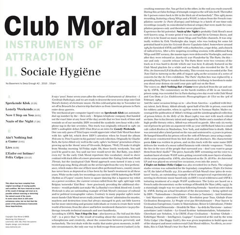 Club Moral : Instruments Of Attraction (II. Sociale Hygiëne) (10", Comp, Ltd)