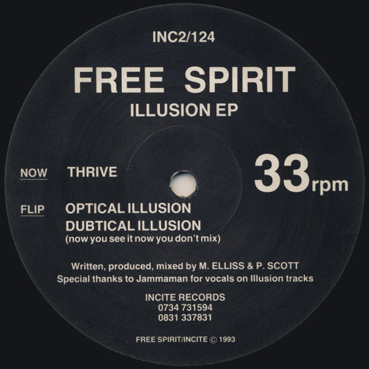 Free Spirit (2) : Illusion EP (12", EP)