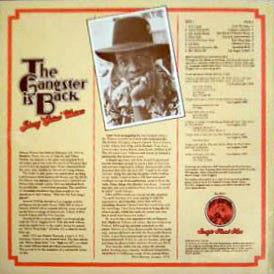 Johnny 'Guitar' Watson* : The Gangster Is Back (LP, Comp, Mono)