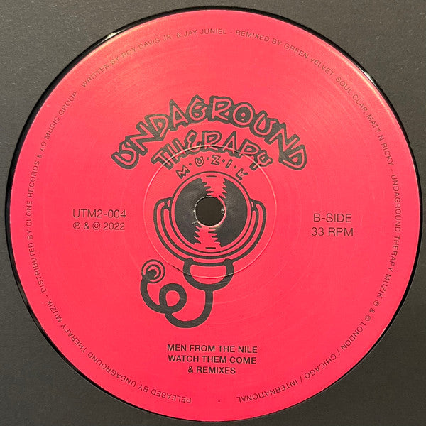 Men From The Nile Ft. Peven Everett : Watch Them Come & Remixes (12")