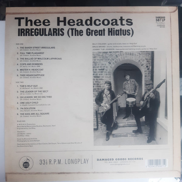 Thee Headcoats : Irregularis (The Great Hiatus) (LP, Album, Mono)