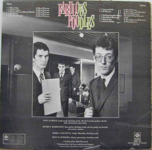 Fabulous Poodles : Unsuitable (LP, Album)