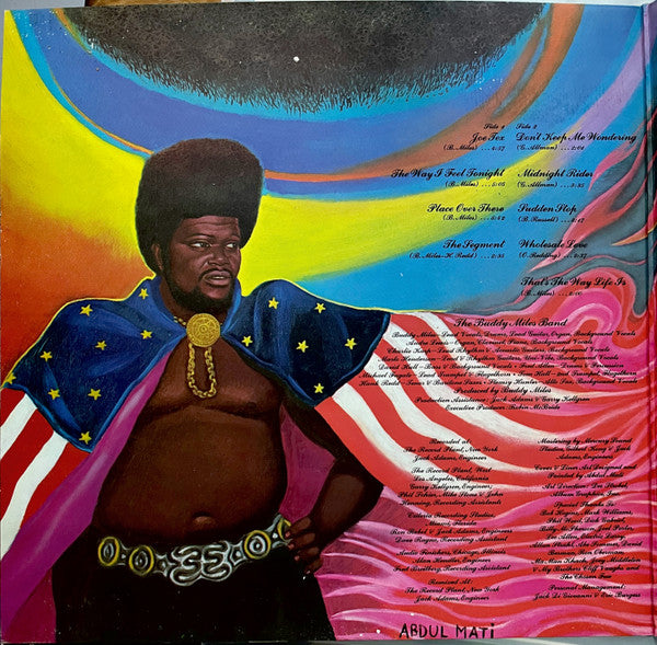 Buddy Miles : A Message To The People (LP, Album, Gat)