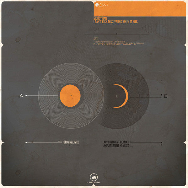 Moodymann : I Can't Kick This Feeling When It Hits (12")