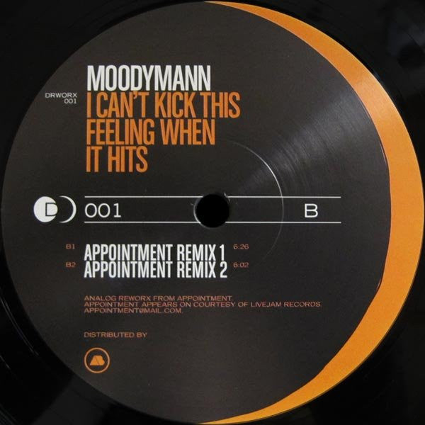 Moodymann : I Can't Kick This Feeling When It Hits (12")