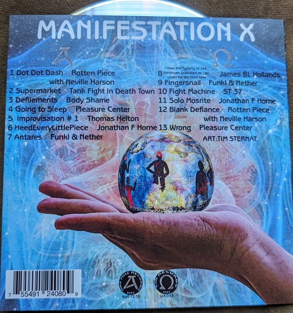 Various : Manifestation X (LP, Album, Comp + CD, Album, Comp)
