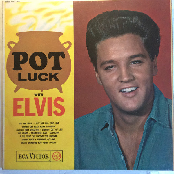 Elvis Presley : Pot Luck (LP, Album, Mono)