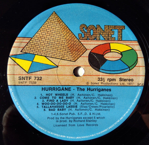 Hurriganes : Hurrigane By The Hurriganes (LP, Comp)