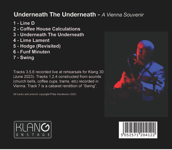 Philip Sanderson : Underneath The Underneath - A Vienna Souvenir (CD, Album)