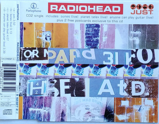 Radiohead : Just (CD, Single, CD2)