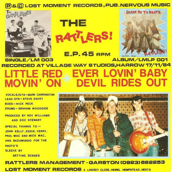 The Rattlers! : The Rattlers (7", EP)