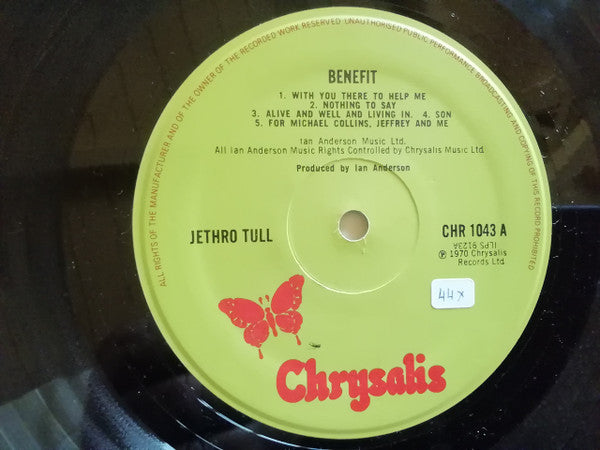 Jethro Tull : Benefit (LP, Album, RE, Gre)