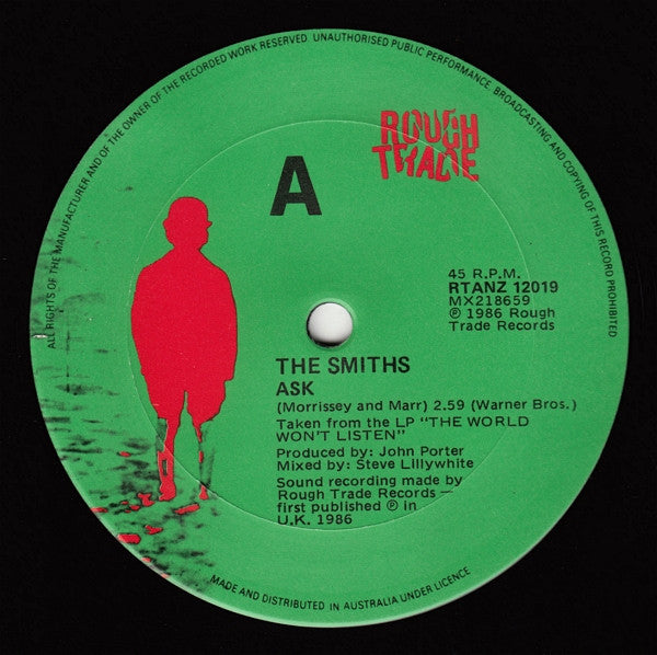The Smiths : Ask (12", Single)