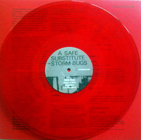 Storm Bugs : A Safe Substitute (LP, RE, Red)