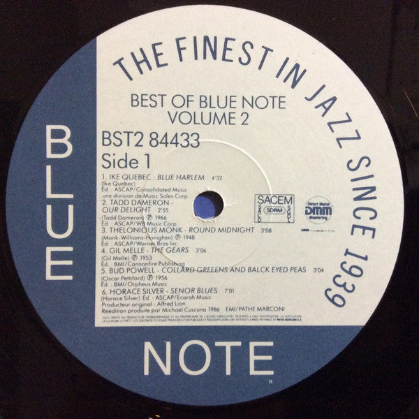 Various : The Best Of Blue Note Volume 2 (2xLP, Comp, DMM)